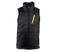 Caterpillar Essentials Bodywarmer Insulated Zip Pockets Adjustable Sizes S-XXL
