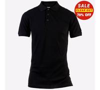 Caterpillar Workwear Essentials Polo Shirt Black Size: S Colour: Black S