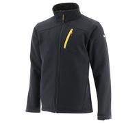 Caterpillar Essentials Shell Jacket Black Front zip closure with logo pull, Co