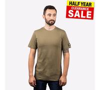 Caterpillar Essentials Short-Sleeve T-Shirt Size Sml Green 33813-71801-03