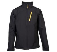 Caterpillar Essentials Softshell Jacket StormBlocker FlexShell Black Green S-XXL