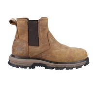 Caterpillar Exposition Chelsea Safety Boot Brown Size 7, Brown