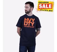 Caterpillar Workwear 1010005 Heavy Duty Tee Eclipse S Colour: Eclipse, S
