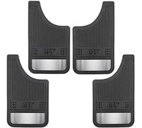 Caterpillar Heavy Duty Splash Guards Pro Mud Flaps Fenders - Ultra Tough Dirt/Slush Protection with Night Reflectors - Easy Installation (CAGD-080+CAGD-080_ALT) Front/Rear Tires, 4 Count (Pack of 1)