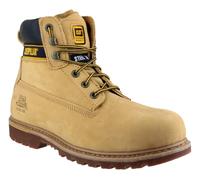 Cat Footwear Men's Holton S3 Hro Src Work Boots, Honey, 11 UK