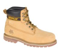(8 UK, Honey) Caterpillar Holton S3 Safety Boot / Mens Boots / Boots Safety