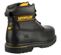 Caterpillar Holton Safety Boot Black Two speed lacing hooks for a secure fitme