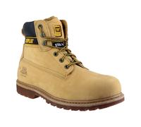 Caterpillar Workwear CAT Holton SB Lace Up Boots Honey Wide Fit Size: UK12 - EU46 - US13