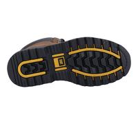 Caterpillar Men's Work Boots Holton SB Safety Steel Toe Lace-Up Brown Size 7