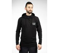 Caterpillar Hooded Long Sleeve Tee Sml Black
