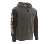 Caterpillar Hooded Long Sleeve T-Shirt Men's | T-Shirt | Dark Shadow | UK Size Small