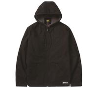 Caterpillar Hooded Sherpa Lined Men's Black Fleece Jacket L