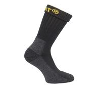 Caterpillar Workwear Industrial Work Sock 2 Pack Black UK6-11 Colour: UK6-11