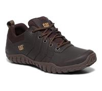Caterpillar Instruct Mens Cat Brown Lace Up Wide Fit Trainers Shoes Size 7-12