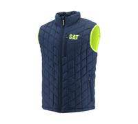 Caterpillar Insulated Vest Detroit Blue Adjustable bottom opening with extende