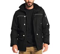Caterpillar Insulated Work Parka, Black, Medium
