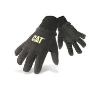 Caterpillar Jersey Dotted Gloves Unisex Men's Trainers, Size Itm In Black