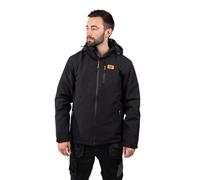 Caterpillar Insulated Padded Jacket Men's Waterproof Windproof Black XXL with Hood