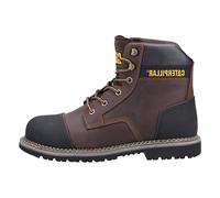 Caterpillar Male Powerplant S3 Safety Boot, Brown, 10