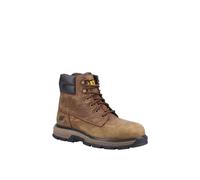 Caterpillar Men's Brown 'Exposition' 6" Leather Safety Boot | Size: 7 Caterpillar Brown 7