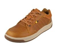 Mens Caterpillar Apa Cush Lace Up Casual Leather Trainer Shoes Sizes 6 to 12