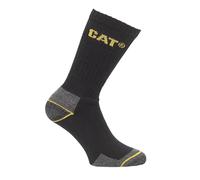 Caterpillar Mens Crew Work Socks 3 Pack / N/A N/A FS181