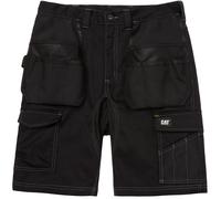 Caterpillar Mens Essential Stretch Holster Pocket Shorts - Black - Black - 34R