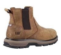 Caterpillar Men's Exposition Chelsea Industrial Boot, Brown, 8 UK