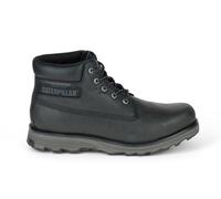 Caterpillar Mens Founder Black Leather Everyday Ankle Boots - Size UK 6