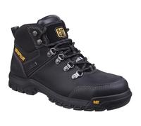CAT Framework S3 Safety Leather Boots Caterpillar Black 8
