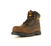 Caterpillar Mens Holton Work Boots, Brown, 12 UK