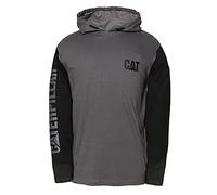 Caterpillar 1510425 Hooded Long Sleeve T-shirts Dark Shadow XXL