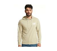 Caterpillar Workwear 1510425 Hooded Long Sleeve Tee Peyote S Colour: P S