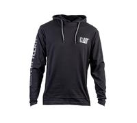 Caterpillar Hooded Long Sleeve Tee Size 3XL Black 32225-55209-08