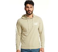 Caterpillar Mens Hooded Long-Sleeved T-Shirt FS7885