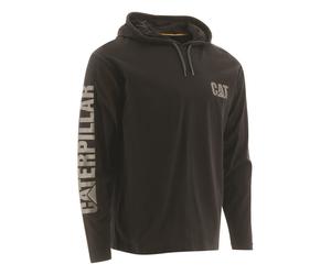 Caterpillar Mens Hooded Long-Sleeved T-Shirt FS7885