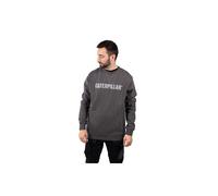 Caterpillar Men's Midweight Crewneck Sweatshirt in Grey | Size: 3XL Caterpillar Grey 3XL