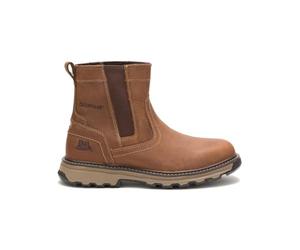 Caterpillar Men's Pelton Construction Boot Dark Beige