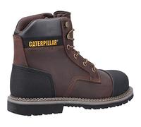 Caterpillar Powerplant S3 Safety Boot Brown Size 12, Brown