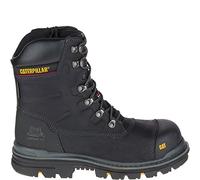 Caterpillar Men's Premier 8" WP TX Comp Toe Industrial and Construction Shoe, Black, 10 M US