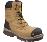 Caterpillar Mens Premier Waterproof Safety Boots Honey Size 12