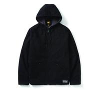 Caterpillar Hooded Sherpalined J Adults Black Large Mens