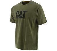 Caterpillar Workwear 1510305 Trademark Logo T-Shirt Chive Size: L Colo L