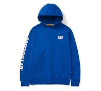 Caterpillar Trademark Banner Cotton Men's Blue Hooded Sweatshirt XXL