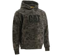 Caterpillar Trademark Hooded Sweatshirt - Night Camo - Small