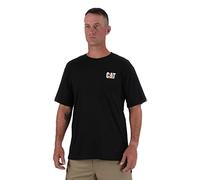 Caterpillar Men's Trademark T-Shirt (Regular and Big & Tall Sizes), Black, XL