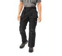 Caterpillar Men's Trademark Work Pants Utility, Black, 44W x 34L