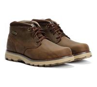 Caterpillar Mens Waterproof Ankle Boots Cat Elude Brown Wide Fit Size 7-13