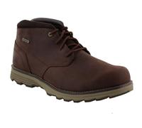 Caterpillar Mens Waterproof Ankle Boots Cat Elude Burentte Brown Wide Fit
