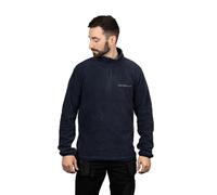Caterpillar Microfleece Quarter Zip Men's Size S In Eclipse